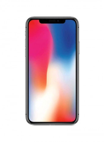 Refurbished - iPhone X With FaceTime Silver 256GB 4G LTE