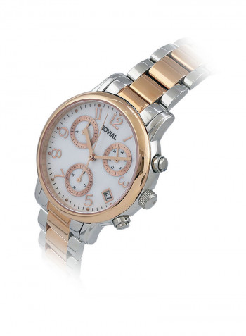 Women's Casual Stainless Steel Quartz Analog Wrist Watch 1086 LAMC 01