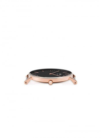 Men's Leather Analog Watch DW00100139