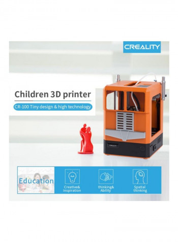 Compact 3D Printer Orange