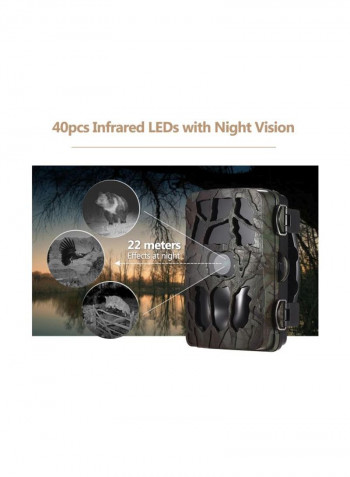 Multi-Functional Full HD Digital Trail Camera With Night Vision