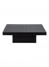 New Vietnam Coffee Table Black 130x130x41cm