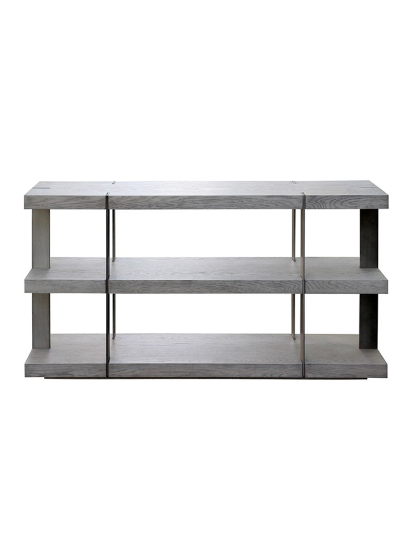 Verrazzano Console Table White/Grey 152x81x41centimeter