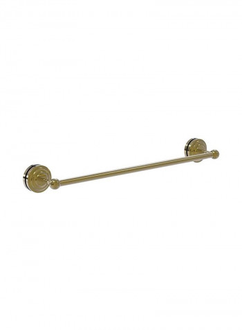 Que New Collection Shower Door Towel Bar Gold 24inch