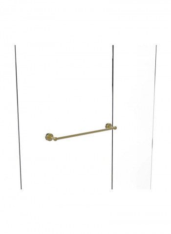 Waverly Place Collection Wall Mounted Towel Bar Gold 26.2x24x2.2inch