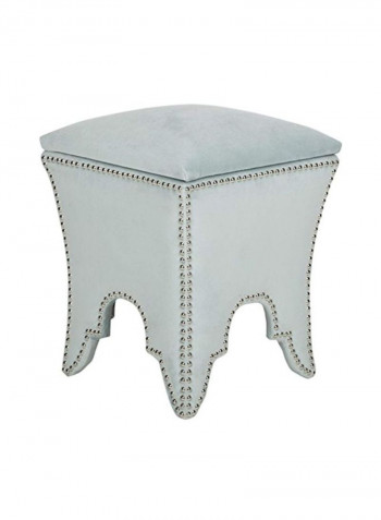 Mercer Collection Deidra Ottoman Grey