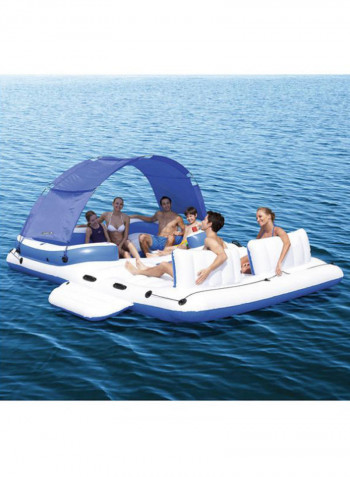 Tropical Breeze Inflatable Floating Island 43105 389 x 274cm