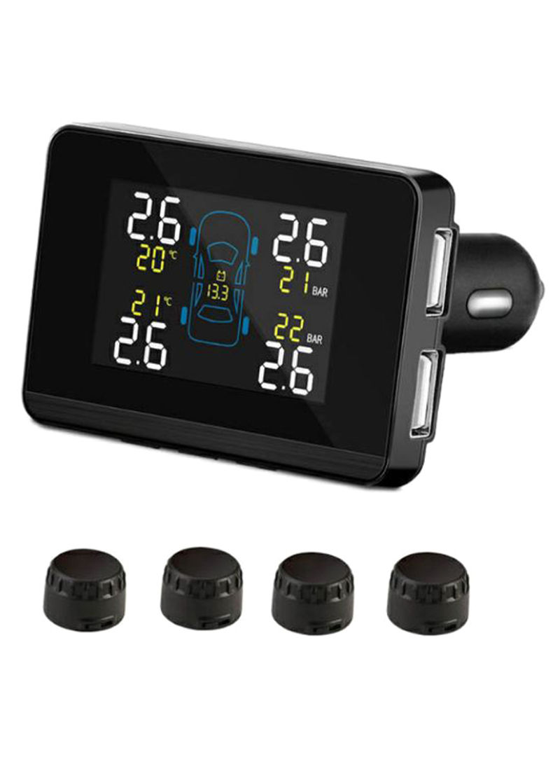 Wireless Tyre Pressure Monitoring System For Car