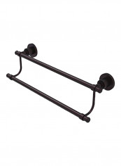 Washington Square Collection Double Towel Bar Brown 30inch