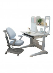 Kid Table With Desktop Drawer And Chair Set Blue 106 X 90 X 64cm