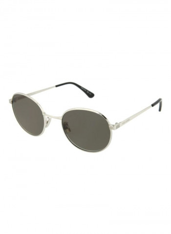 UV Protected Oval Sunglasses - Lens Size: 52 mm للرجال