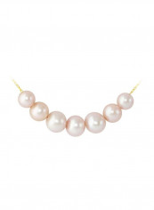18 Karat Gold Pearl Necklace