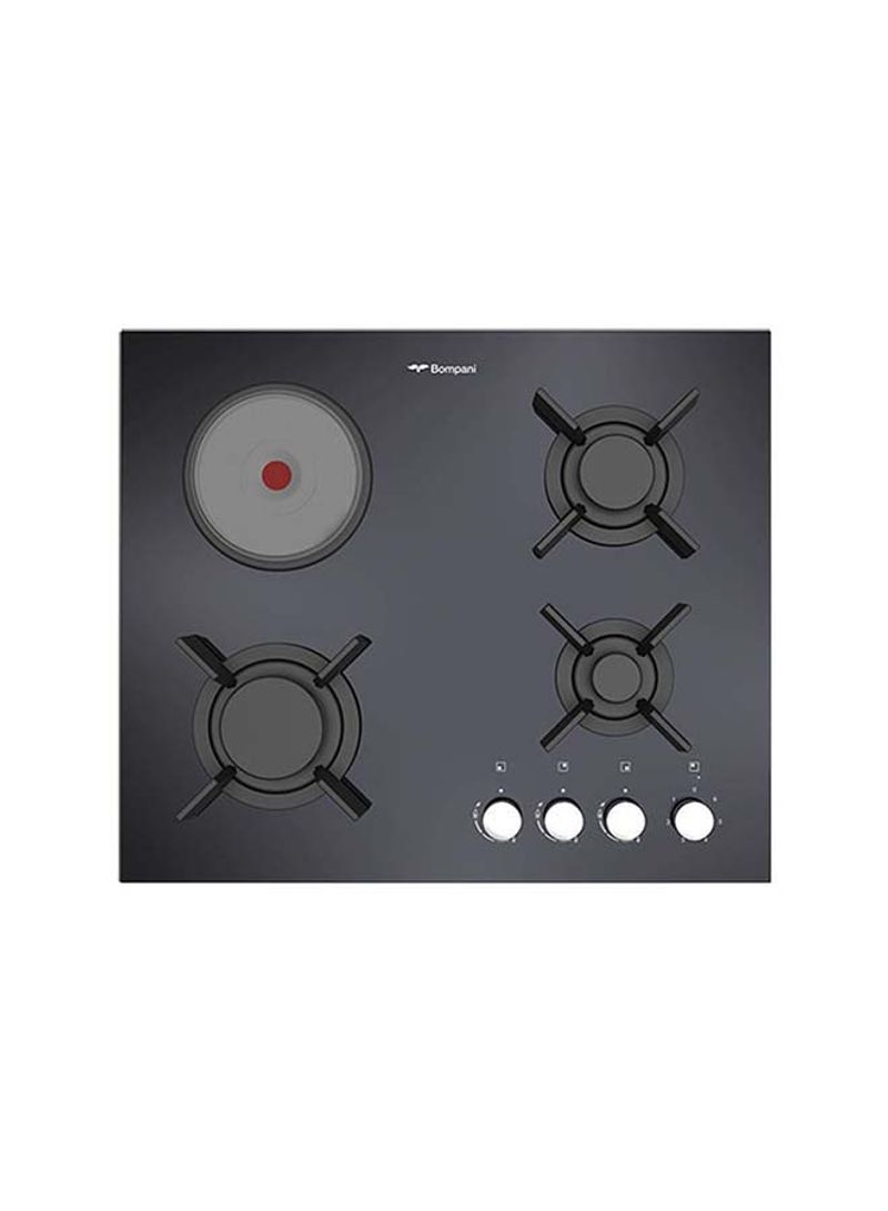 Auto Ignition 1 Hot Plate 3 Gas Burners Hobs BO237VAL Black