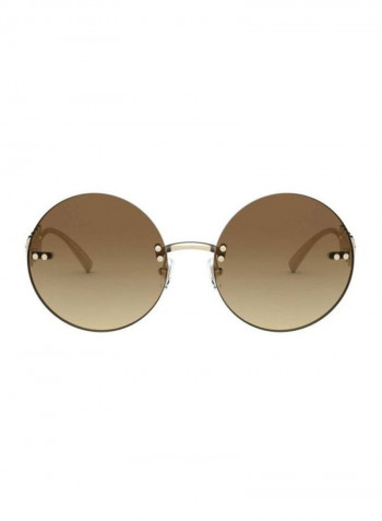 Women's UV Protected Round Sunglasses - Lens Size: 59 mm