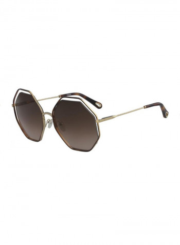 Women's Hexagon Sunglasses - Lens Size: 58 mm