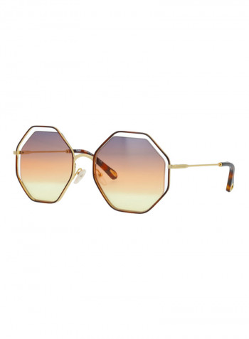 Women's Hexagon Sunglasses - Lens Size: 58 mm