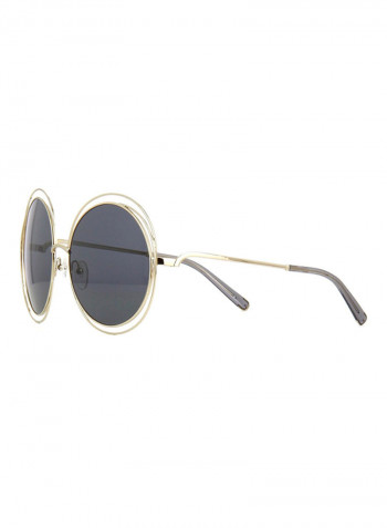 Women's Round Sunglasses - Lens Size: 62 mm