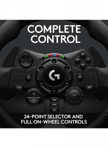 G923 Racing Wheel And Pedals, Trueforce up to 1000 Hz For Playstation 4/PC