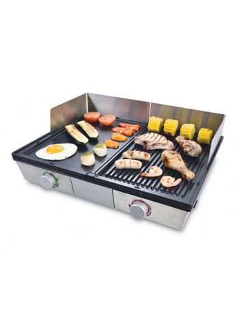Stainless Steel Grill Silver