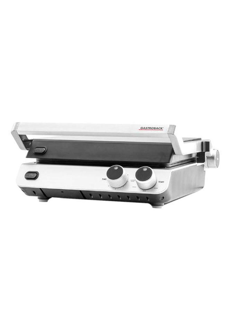 BBQ Pro Contact Grill 42537 Silver