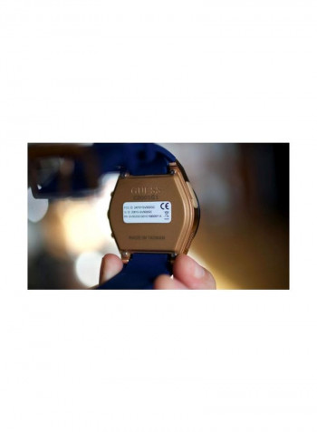 Connect Stainless Steel Smartwatch Blue/Gold