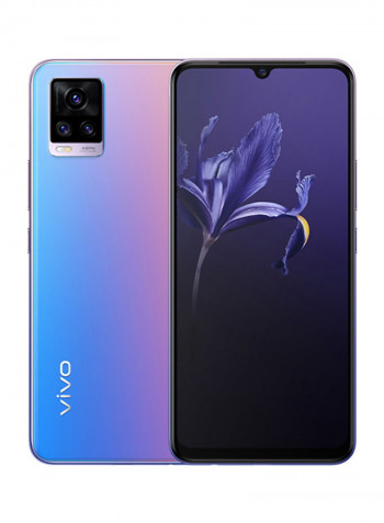 V20 Dual SIM Sunset Melody 8GB RAM 128GB 4G LTE With Stereo Speaker And Bag - Middle East Version