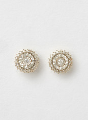 Pure Sparkle Flower Earring