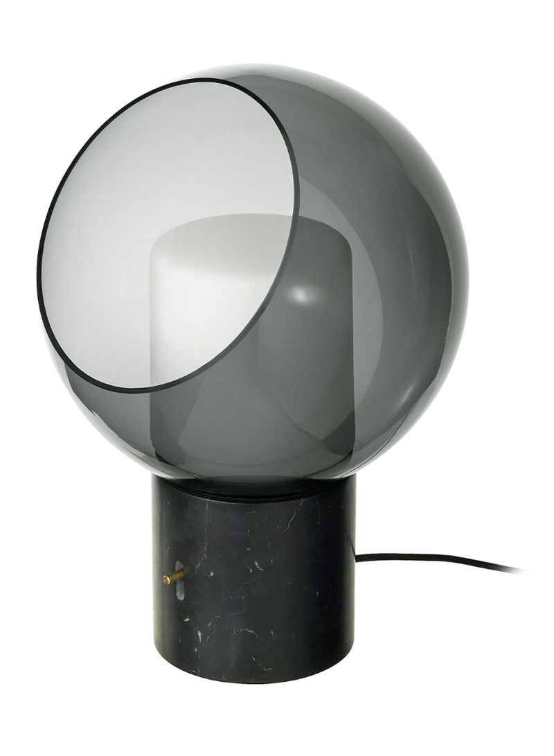 Table Lamp Grey/Black 28centimeter