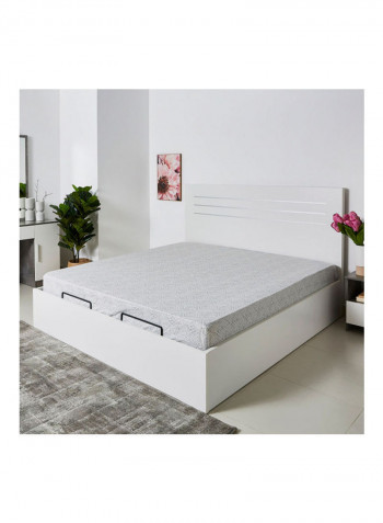 Patara Hydraulic Storage Bed White 200x120x180cm