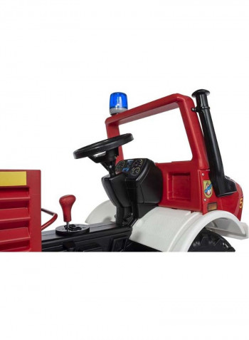 Ride-On Mercedes Benz Unimog Pedal Fire Truck 118 x 81 x 54cm