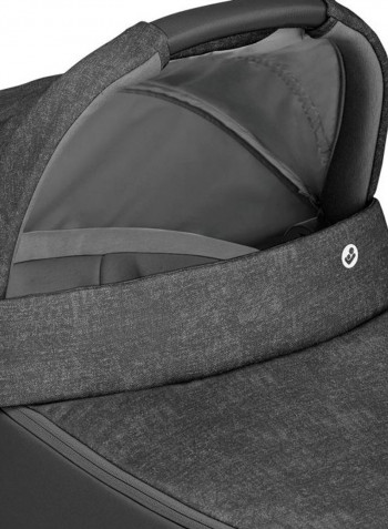 Jade Baby Travel Carrycot - Black