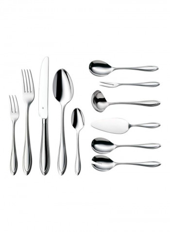 66-Piece Florenz Cutlery Set Silver