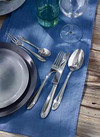 66-Piece Florenz Cutlery Set Silver