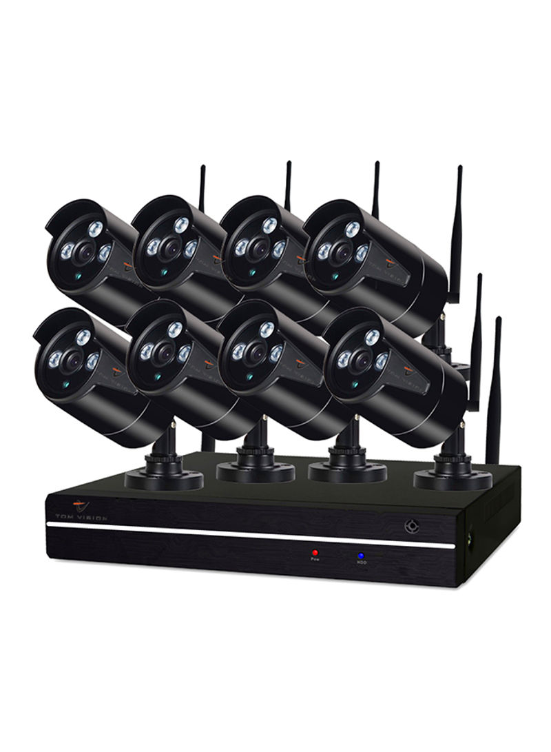 8-Channel Turbo HD DVR 1280x1080P Surveillance Kit