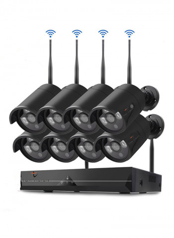 8-Channel Turbo HD DVR 1280x1080P Surveillance Kit