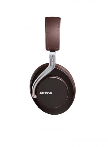 Wireless Noise Cancelling Headphones Brown