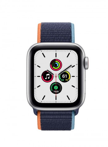 Watch SE-40 mm (GPS+Cellular) Silver Aluminium Case with Sport Loop Deep Navy