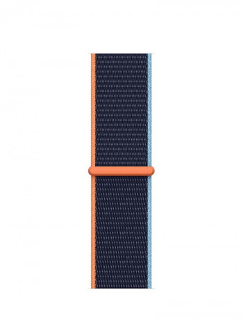 Watch SE-40 mm (GPS+Cellular) Silver Aluminium Case with Sport Loop Deep Navy