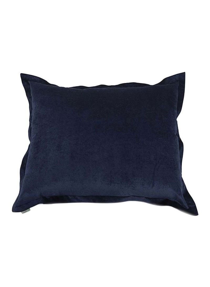 Polyester Floor Pillow Polyester Blue 54x44x12inch