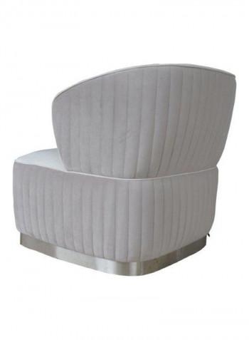 1 Seater Fabric Sofa Grey