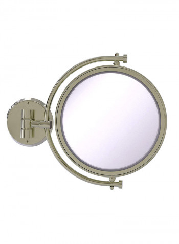 Wall Mounted Make-Up Mirror Polished Nickel