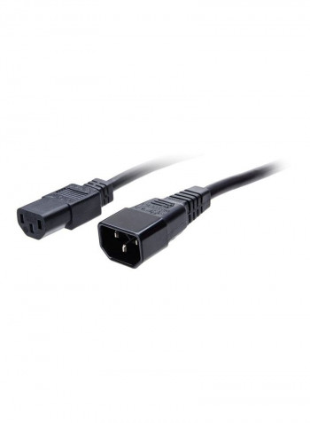 CAB-C13 To C14 Standard Power Supply Cable 6.6feet Black
