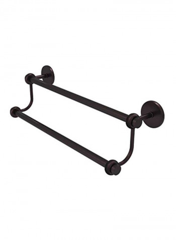 Double Towel Bar Antique Bronze 30inch