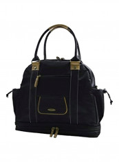 Zippered Diaper Bag With Changing Mat
