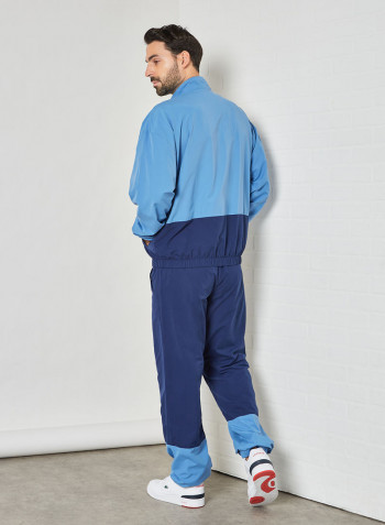 Colourblock Track Suit Blue