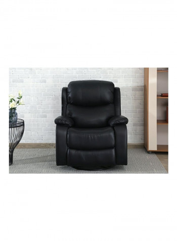 Wexford Rocking Recliner Chair Black 95x105x105centimeter