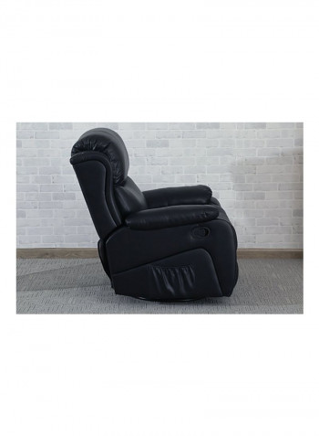 Wexford Rocking Recliner Chair Black 95x105x105centimeter