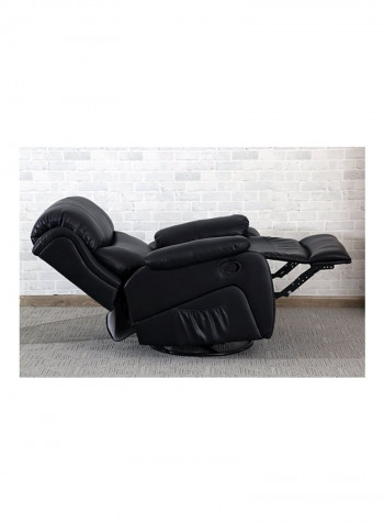 Wexford Rocking Recliner Chair Black 95x105x105centimeter