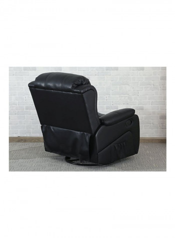 Wexford Rocking Recliner Chair Black 95x105x105centimeter