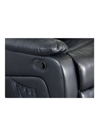 Wexford Rocking Recliner Chair Black 95x105x105centimeter